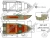 Лодка алюминиевая WYATBOAT-390 DCM Увеличенный борт