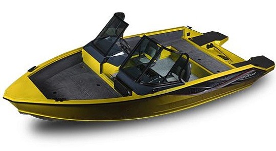 Лодка алюминиевая WINDBOAT 4.6 DC EvoFish
