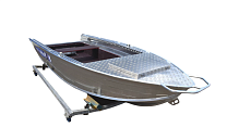 Лодка алюминиевая WYATBOAT-390 Р Pro