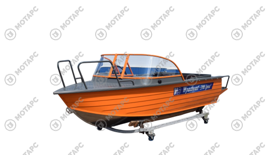 Лодка алюминиевая WYATBOAT-390 Pro Увеличенный борт