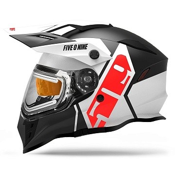 Шлем 509 Delta R3L с подогревом Racing Red