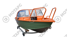 Лодка алюминиевая WYATBOAT-390 DCM