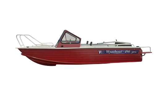 Катер алюминиевый WYATBOAT-490 DCM PRO