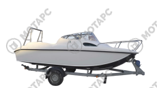 Катер комбинированный WYATBOAT Neman-530 (каютный)
