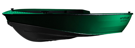 Лодка алюминиевая WINDBOAT 4.5 EvoFish