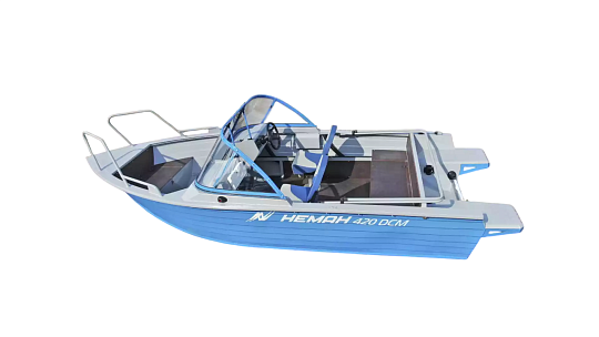 Катер алюминиевый WYATBOAT Neman-420 DCM NEW