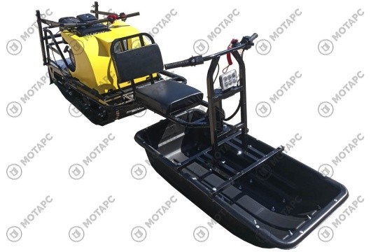 Модуль-толкач РЫБАК с подшитыми санями