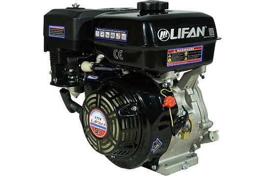 Двигатель LIFAN 177F D25, 7А, 9 л.с.