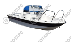 Катер пластиковый WYATBOAT-430 DC (тримаран)