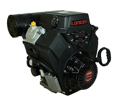 Двигатель LONCIN LC2V80FD V-обр. 2-х цилиндр. 764 см3 D-25мм 20А ручной и эл. стартер 30 л.с.