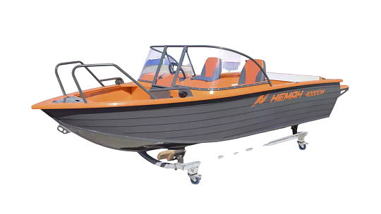 Катер алюминиевый WYATBOAT Neman-400 DCM NEW