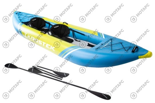 Байдарка двухместная KROSTEK #1 Yellow/Blue
