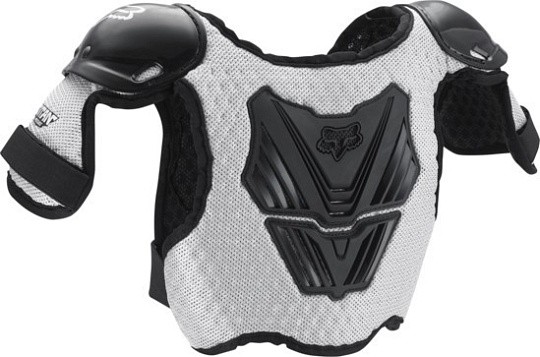 Защита панцирь FOX Peewee Titan Roost Defle детский Black/Silver