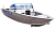 Катер алюминиевый WYATBOAT-390 DCM Увеличенный борт