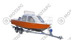 Катер алюминиевый WYATBOAT Neman-500 (каютный)