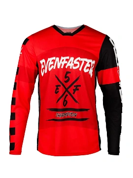 Мотоджерси STARKS BASE EF56 (черный/красный) 