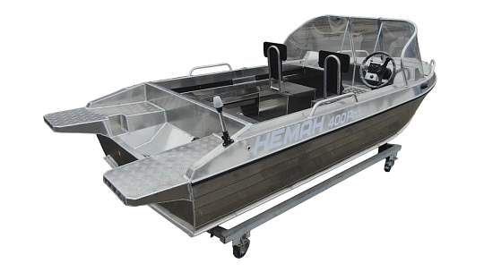 Катер алюминиевый WYATBOAT Neman-400 PRO