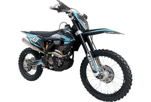 Мотоцикл BSE T8 Neon Blue