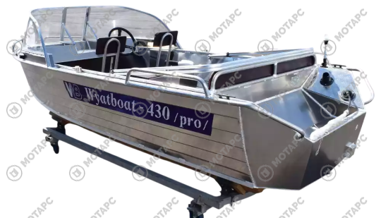 Катер алюминиевый WYATBOAT-430 PRO