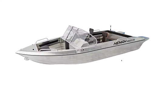 Катер алюминиевый WYATBOAT Neman-480 DCM