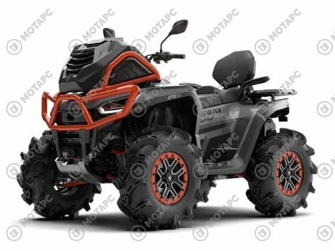 Квадроцикл SEGWAY SGW1000F-A12 AT10 W MUD Premium (серый) НДС