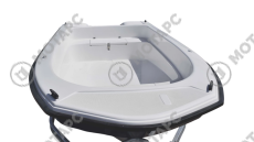 Лодка стеклопластиковая WYATBOAT 430 тримаран
