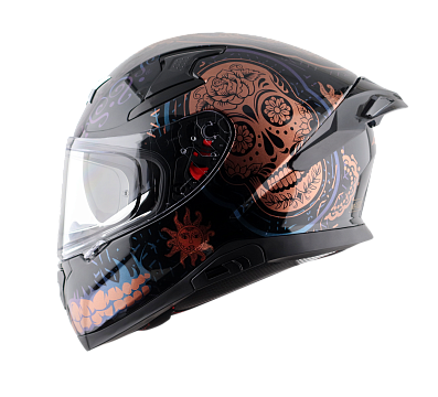 Шлем AXOR Apex Trance-E Черный/Медный