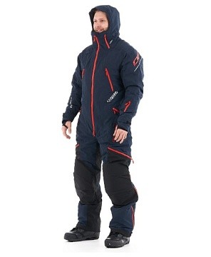 Комбинезон DRAGONFLY Extreme MAN Ink-Red Утепленный