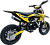 Питбайк BSE K6 Yellow Twister