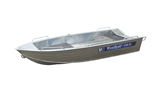 Лодка алюминиевая WYATBOAT-430 М FISH