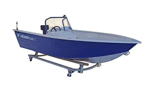 Катер алюминиевый WYATBOAT Neman-400 С
