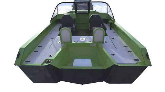 Катер алюминиевый WYATBOAT Gold Fisher 520 DCM FISH