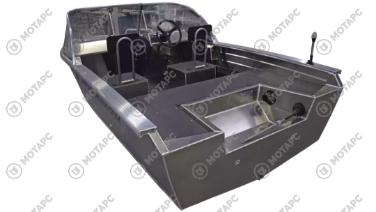 Катер алюминиевый WYATBOAT Neman-400 DCM
