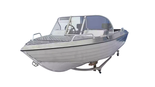 Катер алюминиевый WYATBOAT Neman-480 DCM PRO