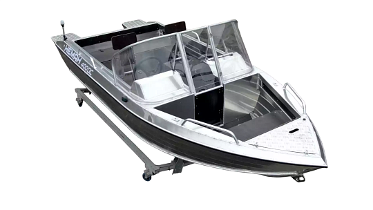 Катер алюминиевый WYATBOAT Neman-400 DC