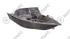 Катер алюминиевый WYATBOAT Neman-400 DCM