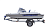 Катер пластиковый WYATBOAT-430 DCM (килевая) Катер пластиковый WYATBOAT-430 DCM (килевая)