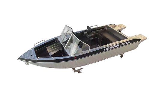 Катер алюминиевый WYATBOAT Neman-450 DCM