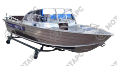 Катер алюминиевый WYATBOAT-430 DCM 