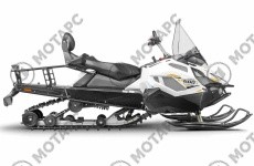 Снегоход STELS Атаман SA600T Tech, с расширителями лыж
