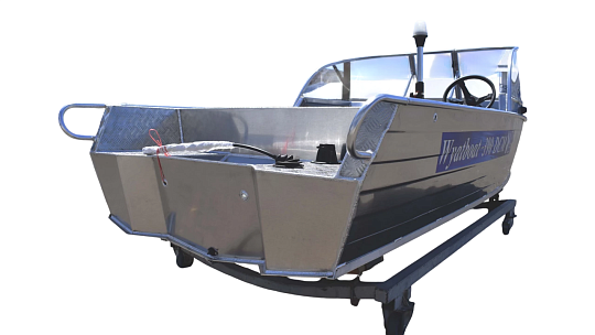 Лодка алюминиевая WYATBOAT-390 DCM