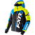 Куртка FXR Revo X с утеплителем, муж. Black/White Weave/ Blue
