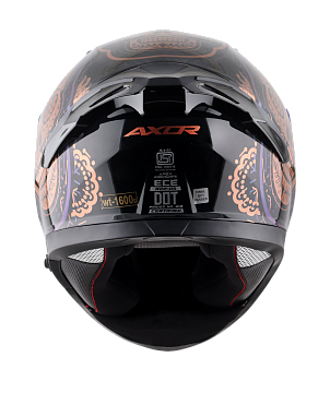 Шлем AXOR Apex Trance-E Черный/Медный