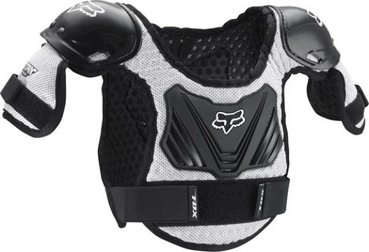 Защита панцирь FOX Peewee Titan Roost Defle детский Black/Silver