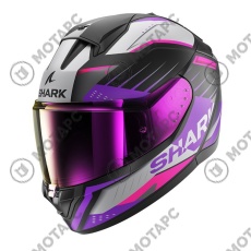 Шлем SHARK Ridill 2 Bersek Mat Black/Violet