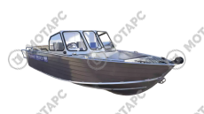 Катер алюминиевый WYATBOAT-490 DCM PRO