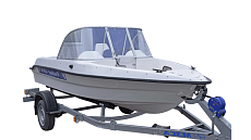 Катер пластиковый WYATBOAT-430 DCM (килевая)