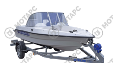 Катер пластиковый WYATBOAT-430 DCM (килевая)