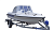 Катер пластиковый WYATBOAT-430 DCM (килевая)