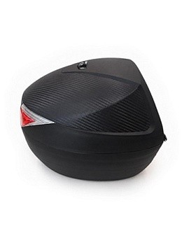 Кофр задний пласт. JX  A-13, 30 Л., черный